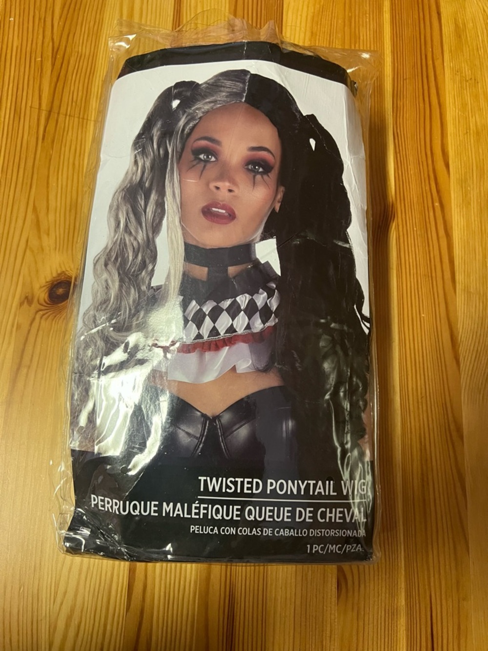 Twisted Ponytail Wig, once worn, its in good condition.